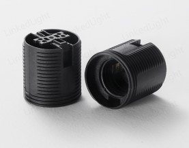 E27 Plastic Full Threaded Lamp Bulb Holder