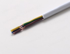 PVC 3 Core Round Jacket Flexible Cable 0.75-1.0mm²