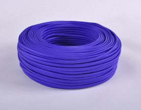 Fabric Textile 2 Core Flat Cable Purple