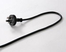 Australian 3-Pole SAA Moulded Plug with Wire