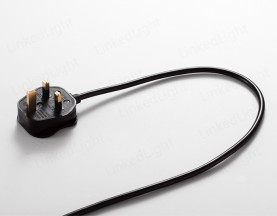 UK 3 Pin BS Rewirable Plug  (With 3 Core Round cable)