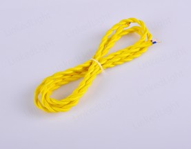 Twisted Braided Wire Yellow