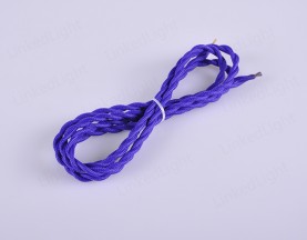 Twisted Braided Wire Purple