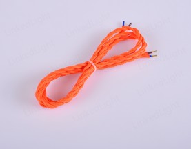 Twisted Braided Wire Orange