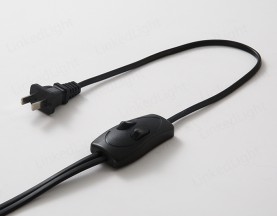 Chinese Plug Cord Set with Dual Control Switch
