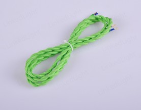 Twisted Braided Wire Apple Green