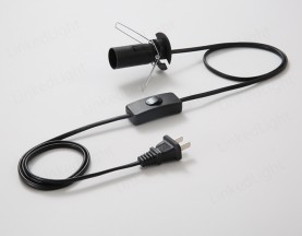 Lampholder Cord Set with Plug and Switch