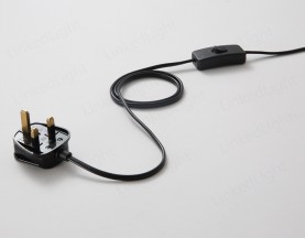 UK Plug Cord Set with Switch