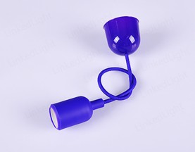 E27 Silicone Pendant Lamp  Purple