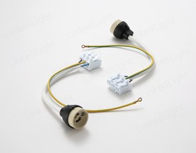 GU10 Lamp Socket with Cable and Connector