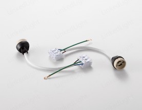 GU10 Lamp Holder with Cable and Connector