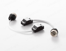 GU10 Lamp Holder with Cable and Junction box