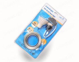 GU10 Downlight Spotlight DIY Kit Nickel