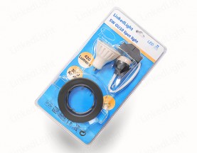 GU10 Downlight Spotlight DIY Kit Black