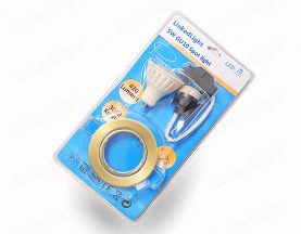 GU10 Downlight Spotlight DIY Kit Golden